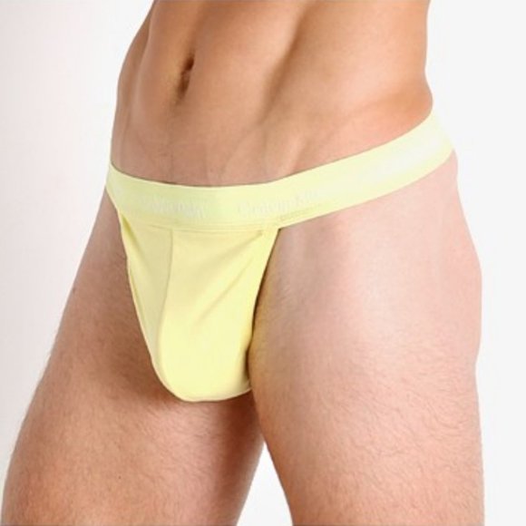 Calvin Klein Other - CK Calvin Klein Pride Thong - Yellow - Large